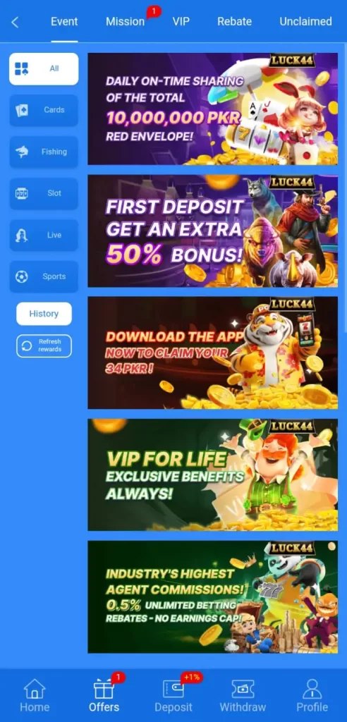 Luck44 Game Download