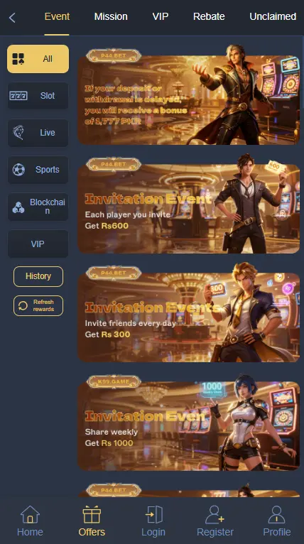 P44 Bet Game Download