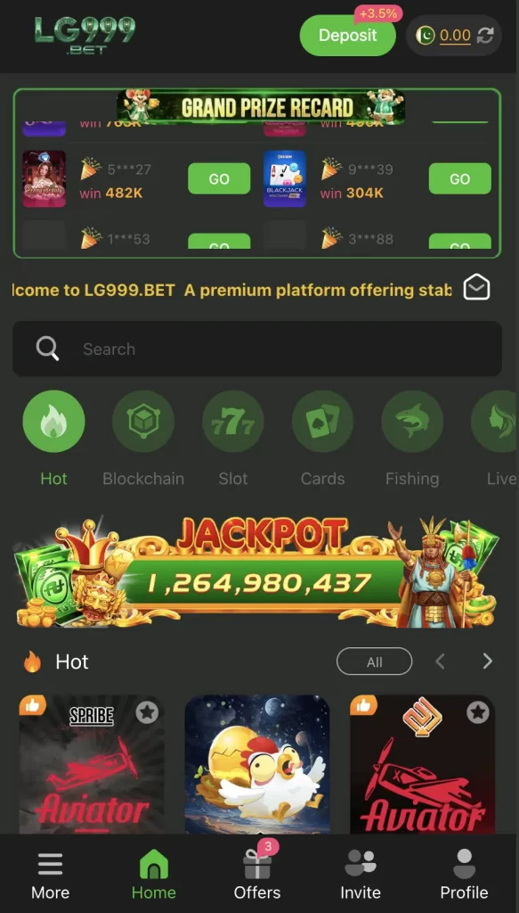 LG999 Real Money Game